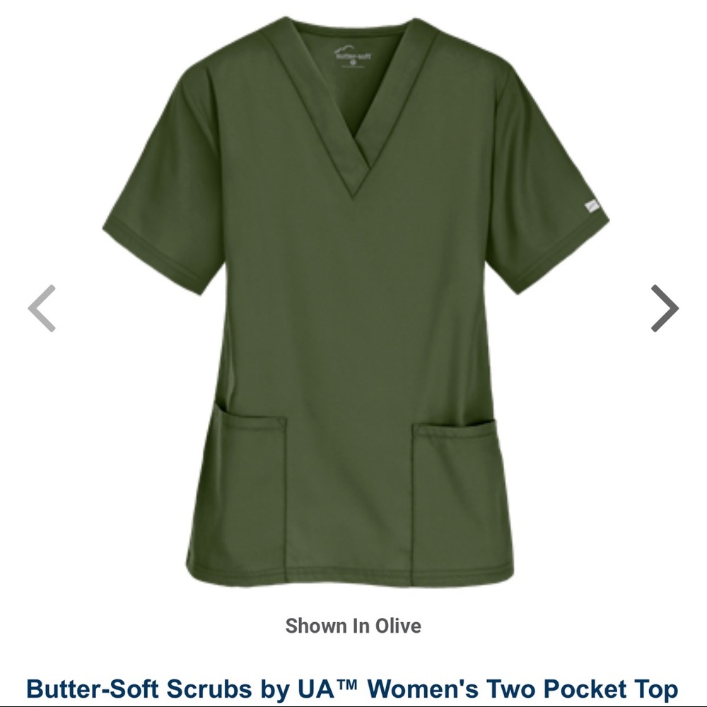 UA Two pocket scrub top